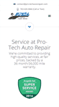 Mobile Screenshot of pro-techautorepair.com